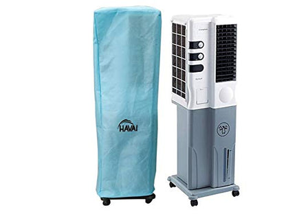 HAVAI Anti Bacterial Cover for Crompton Mystique DLX 34 Litre Tower Cooler Water Resistant. Cover Size(LXBXH) cm: 38 X 37 X 118