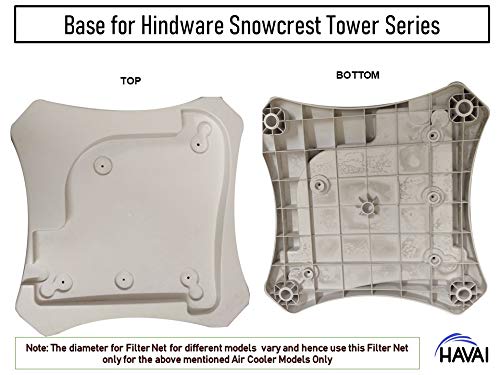 HAVAI Base/Cooler Stand White for Hindware Snowcrest 22-HT/42-HT/58-HT Tower Cooler