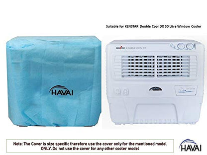 HAVAI Anti Bacterial Cover for Kenstar Double Cool DX 50 Litre Window Cooler Water Resistant.Cover Size(LXBXH) cm:65 X 53 X 55