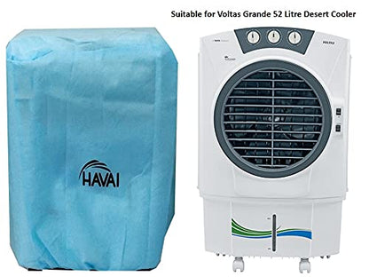 HAVAI Anti Bacterial Cover for Voltas Grand 52 Litre Desert Cooler Water Resistant.Cover Size(LXBXH) cm: 68.5 X 46 X 108