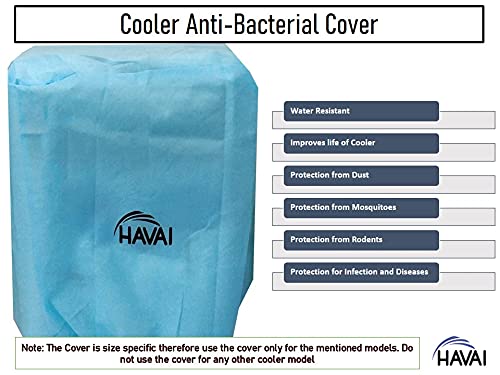 HAVAI Anti Bacterial Cover for Voltas Windsor 65 Litre Desert Cooler Water Resistant.Cover Size(LXBXH) cm: 81 X 44 X 114