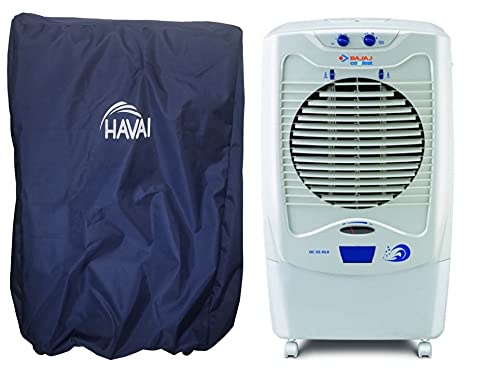 HAVAI Premium Cover for Bajaj DC DLX 55 Litre Desert Cooler 100% Waterproof Cover Size(LXBXH) cm: 63 X 40 X 110