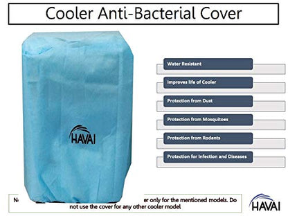HAVAI Anti Bacterial Cover for Voltas EPICOOL 54 Litre Desert Cooler Water Resistant.Cover Size(LXBXH) cm: 60 X 45 X 107.5