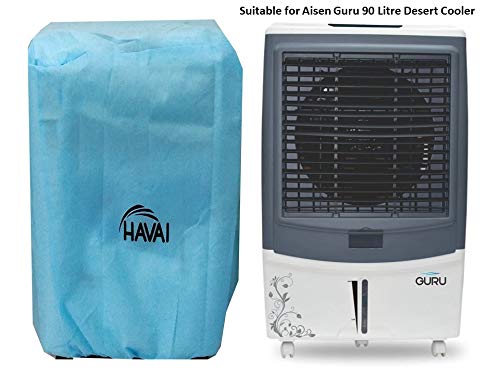 HAVAI Anti Bacterial Cover for Aisen Guru 90 Litre Desert Cooler Water Resistant.Cover Size(LXBXH) cm: 72 X 50 X 117