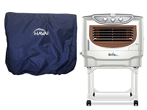 HAVAI Premium Cover for Havells Brina 50 Litre Window Cooler 100% Waterproof Cover Size(LXBXH) cm:64.5 X 56 X 57