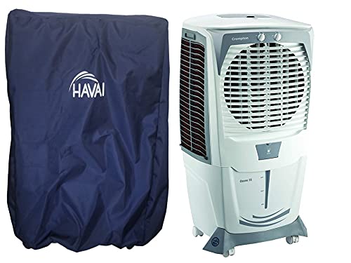 HAVAI Premium Cover for Crompton Ozone 55 Litre Desert Cooler 100% Waterproof Cover Size(LXBXH) cm: 61 X 41 X 104