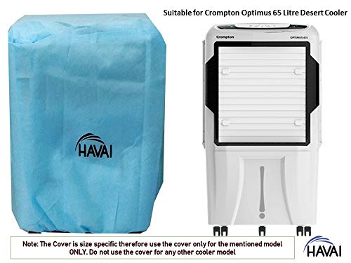 HAVAI Anti Bacterial Cover for Crompton Optimus 65 Litre Desert Cooler Water Resistant.Cover Size(LXBXH) cm: 71.5 X 48 X 117