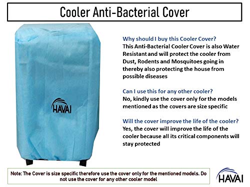 HAVAI Anti Bacterial Cover for McCoy Major 34 Litre/Windy 34 Litre Personal Cooler Water Resistant.Cover Size(LXBXH) cm:46.5 X 30.8 X 84