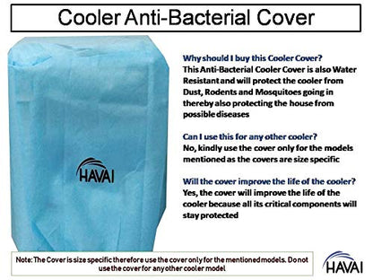 HAVAI Anti Bacterial Cover for Bluestar Windus 35 Litre Desert Cooler Water Resistant.Cover Size(LXBXH) cm: 61 X 40 X 104