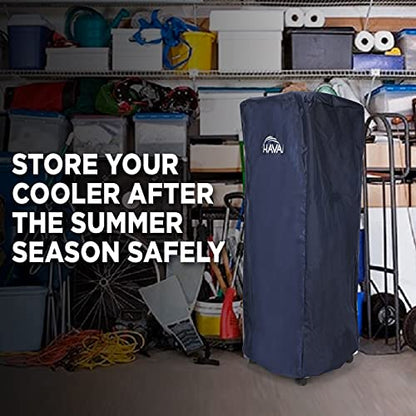 HAVAI Premium Cover for Smartbuy Storm 75 Litre Desert Cooler 100% Waterproof Cover Size(LXBXH) cm: 60 X 40 X 112.5