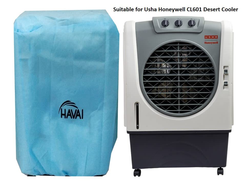 HAVAI Anti Bacterial Cover for Usha Honeywell CL601PM Litre Desert Cooler Water Resistant.Cover Size(LXBXH) cm: 74 X 51 X 106.5