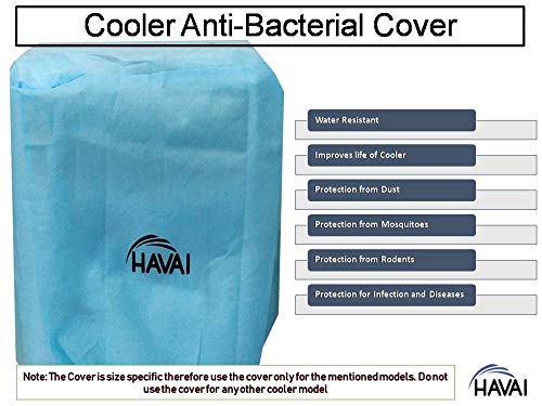 HAVAI Anti Bacterial Cover for Summercool Empire 75 Litre Desert Cooler Water Resistant.Cover Size(LXBXH) cm:53 X 44 X 105