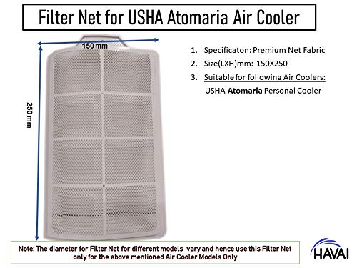 HAVAI Filter Net for USHA Atomaria 9 Litre Personal Cooler