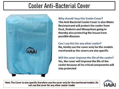 HAVAI Anti Bacterial Cover for Symphony Touch 55 Litre Desert Cooler Water Resistant.Cover Size(LXBXH) cm: 77.3 X 44 X 97