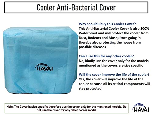 HAVAI Anti Bacterial Cover for Voltas Wind 45 Litre Window Cooler Water Resistant.Cover Size(LXBXH) cm: 56 X 50.5 X 46.5