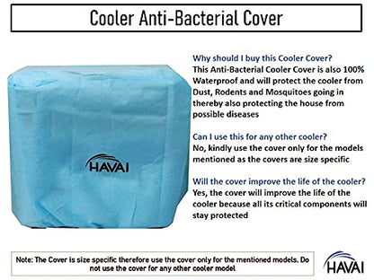 HAVAI Anti Bacterial Cover for Voltas Wind 45 Litre Window Cooler Water Resistant.Cover Size(LXBXH) cm: 56 X 50.5 X 46.5