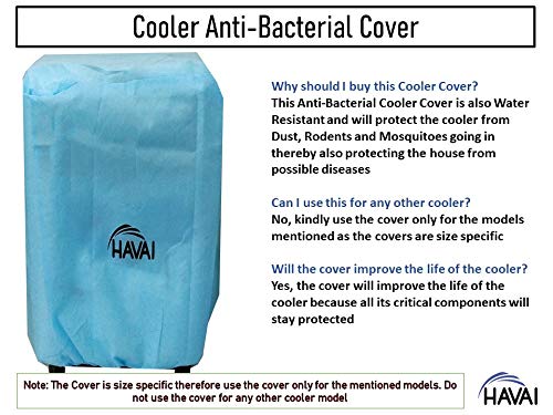 HAVAI Anti Bacterial Cover for Symphony Hi Cool 31 Litre Personal Cooler Water Resistant.Cover Size(LXBXH) cm:55.5 X 43 X 88.5
