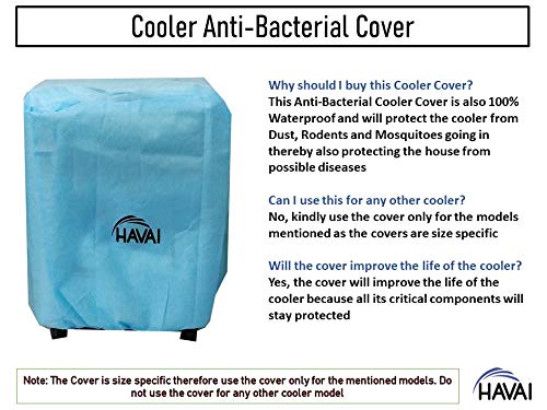 HAVAI Anti Bacterial Cover for Orient Smartcool DX 20 CP2002H 20 Litre Personal Cooler Water Resistant.Cover Size(LXBXH) cm:46 X 34 X 70