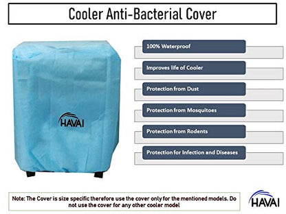 HAVAI Anti Bacterial Cover for Crompton Marvel/Marvel DLX 20 Litre Personal Cooler Water Resistant Cover Size(LXBXH) cm: 48.5 X 42.5 X 64.5