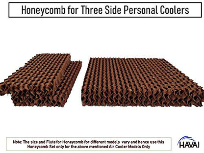 HAVAI Three Side Honeycomb Pad for Crompton Marvel DLX 20 Litre Personal Air Cooler