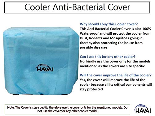 HAVAI Anti Bacterial Cover for Aisen Vesta 50 Litre Window Cooler Water Resistant.Cover Size(LXBXH) cm: 55 X 65.5 X 55