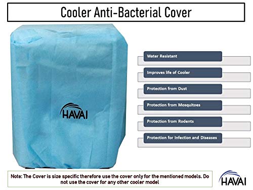 HAVAI Anti Bacterial Cover for Crompton Optimus 65 Litre Desert Cooler Water Resistant.Cover Size(LXBXH) cm: 71.5 X 48 X 117