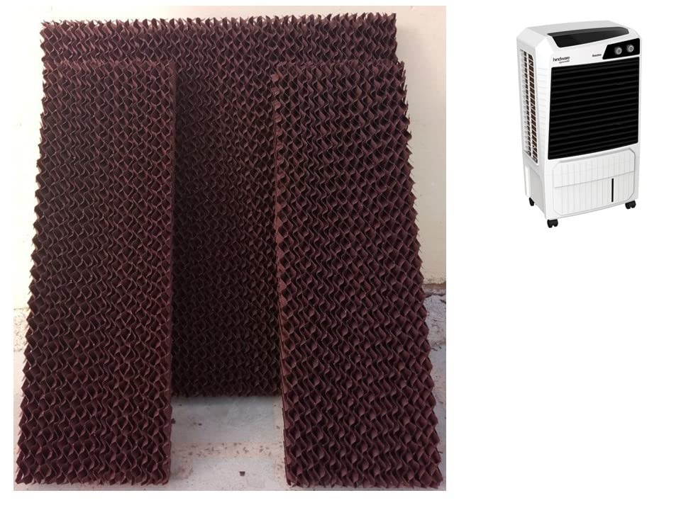 HAVAI Honeycomb Pad - Set of 3 - for Hindware Fascino 60 Litre Desert Cooler