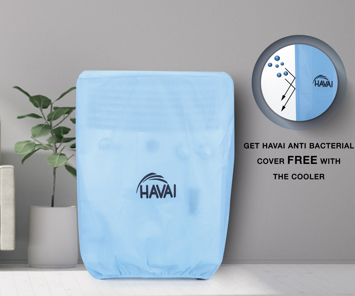 HAVAI Simba XL Personal Cooler with Blower - 20L, White