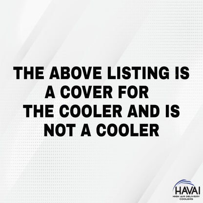 HAVAI Premium Cover for Smartbuy Collosus 95 Litre Desert Cooler 100% Waterproof Cover Size(LXBXH) cm: 50 X 47 X 120
