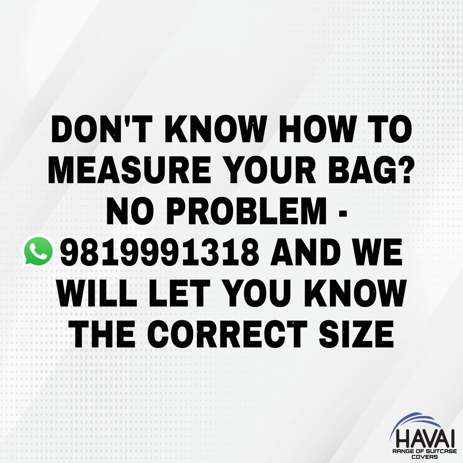 HAVAI Suitcase Storage Protector - Store your suitcase Safely (34 Inch), Navy Blue, Pack of 1