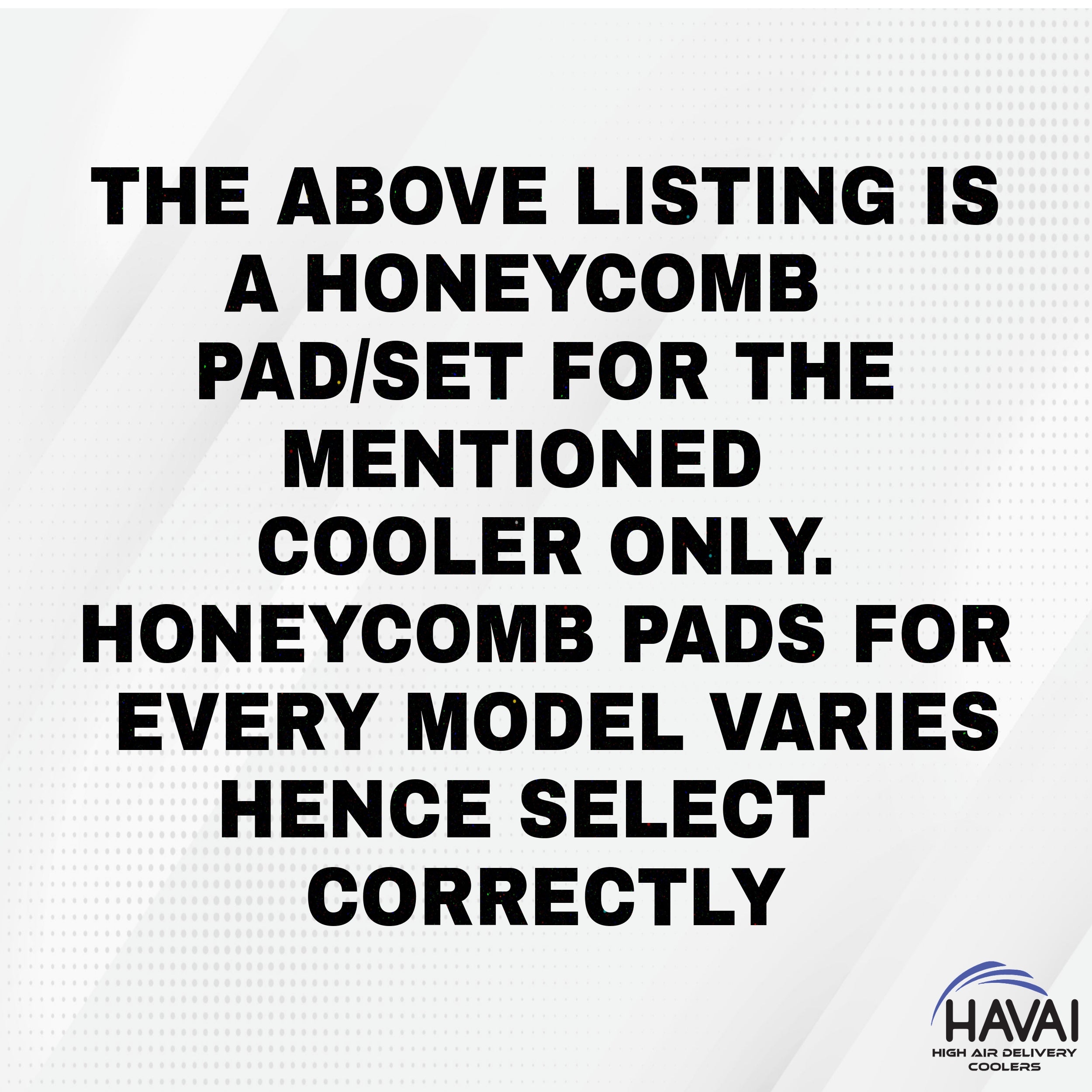HAVAI Honeycomb Pad for Singer Atlantic Mini/Senior and Voltas VPD 34 Personal Cooler