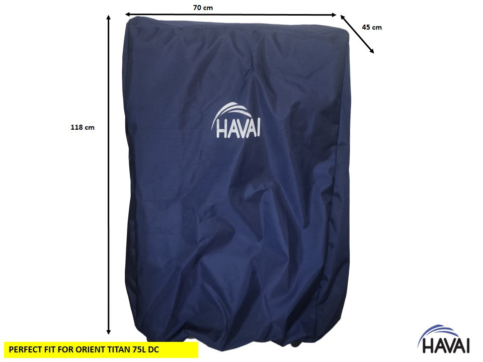 HAVAI Premium Cover for Orient Titan 75 Litre Desert Cooler 100% Waterproof Cover Size(LXBXH) cm: 70 X 45 X 118