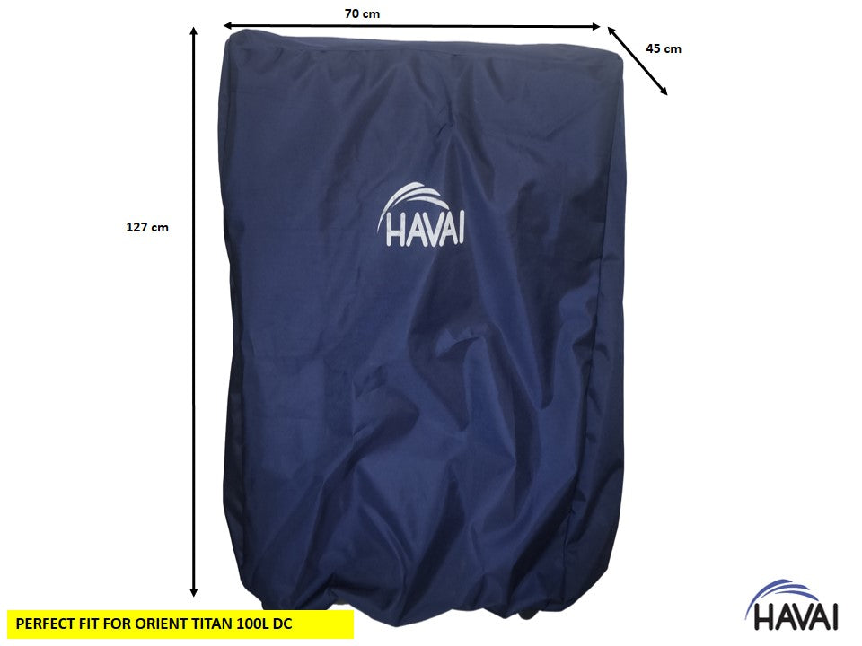 HAVAI Premium Cover for Orient Titan 100 Litre Desert Cooler 100% Waterproof Cover Size(LXBXH) cm: 70 X 45 X 127