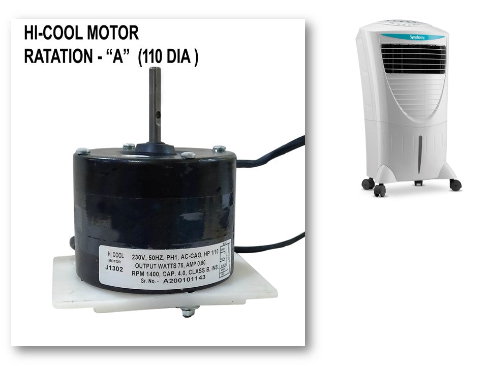 Main / Electric Motor - For Symphony Hi Cool 31 Litre Personal Cooler