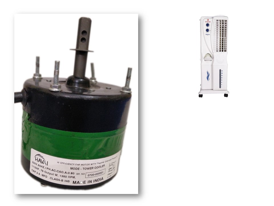 Main/Electric Motor - For Singer Liberty Mini 20 Litre Tower Cooler