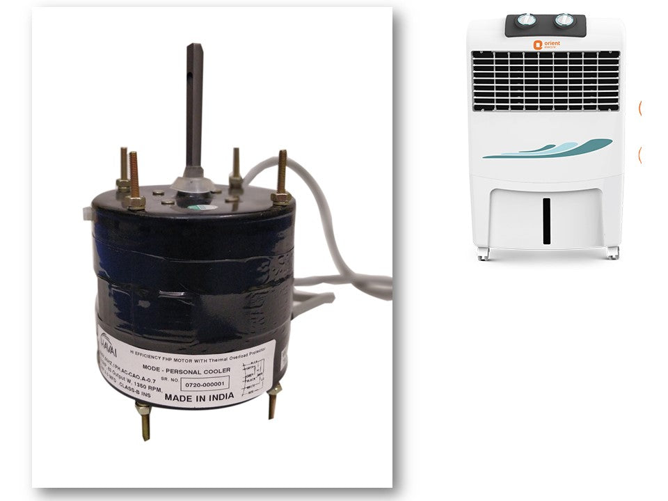 Main/Electric Motor - For Orient Smartcool CP2002H 20 Litre Personal Cooler
