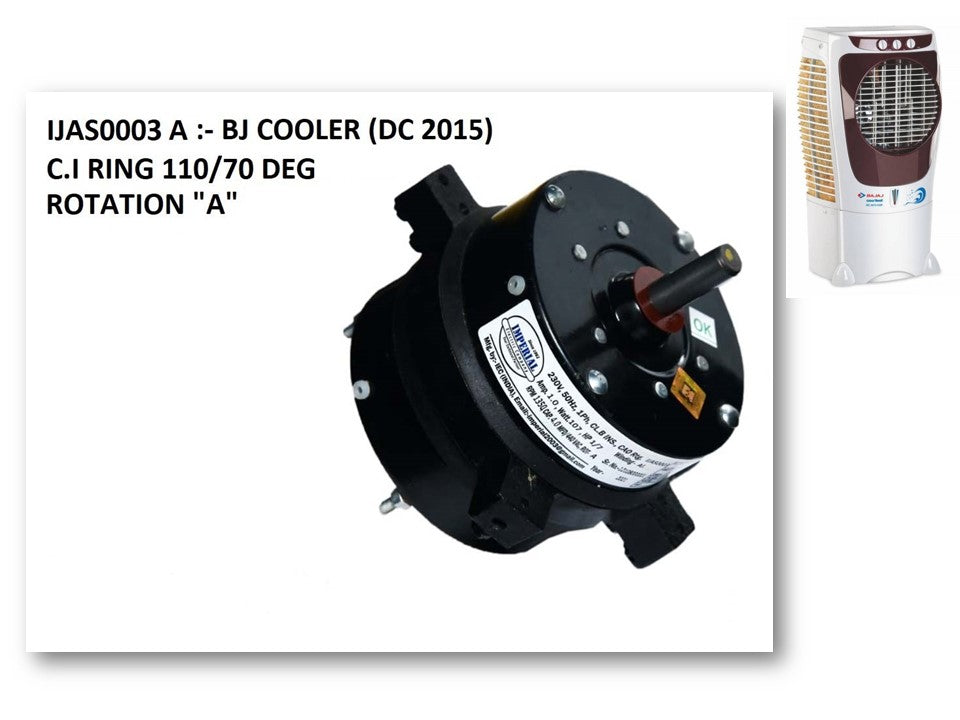 Main/Electric Motor - For Bajaj DC 2015 ICON 43 Litre Desert Cooler