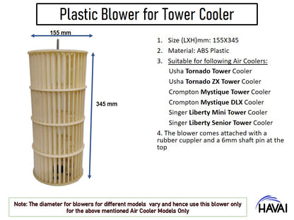 HAVAI Plastic Blower – Tower Cooler