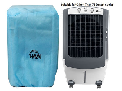 HAVAI Anti Bacterial Cover for Orient Titan 75 Litre Desert Cooler Water Resistant.Cover Size(LXBXH) cm: 70 X 45 X 118