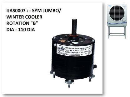 Main/Electric Motor - For Symphony Jumbo 51 Litre Desert Cooler
