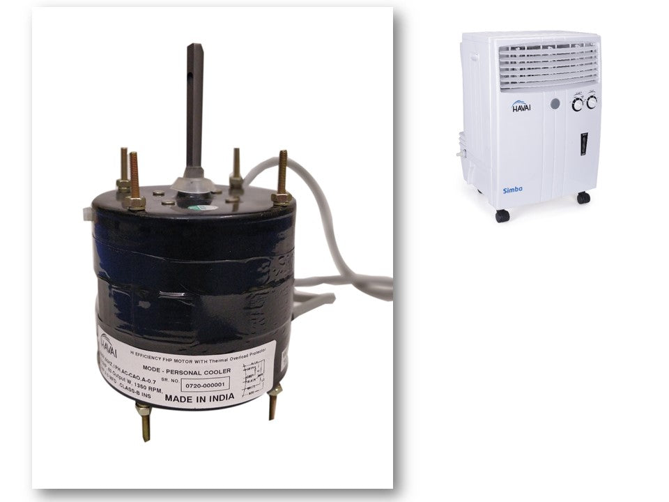 Main/Electric Motor - For Havai Simba 20 Litre Personal Cooler