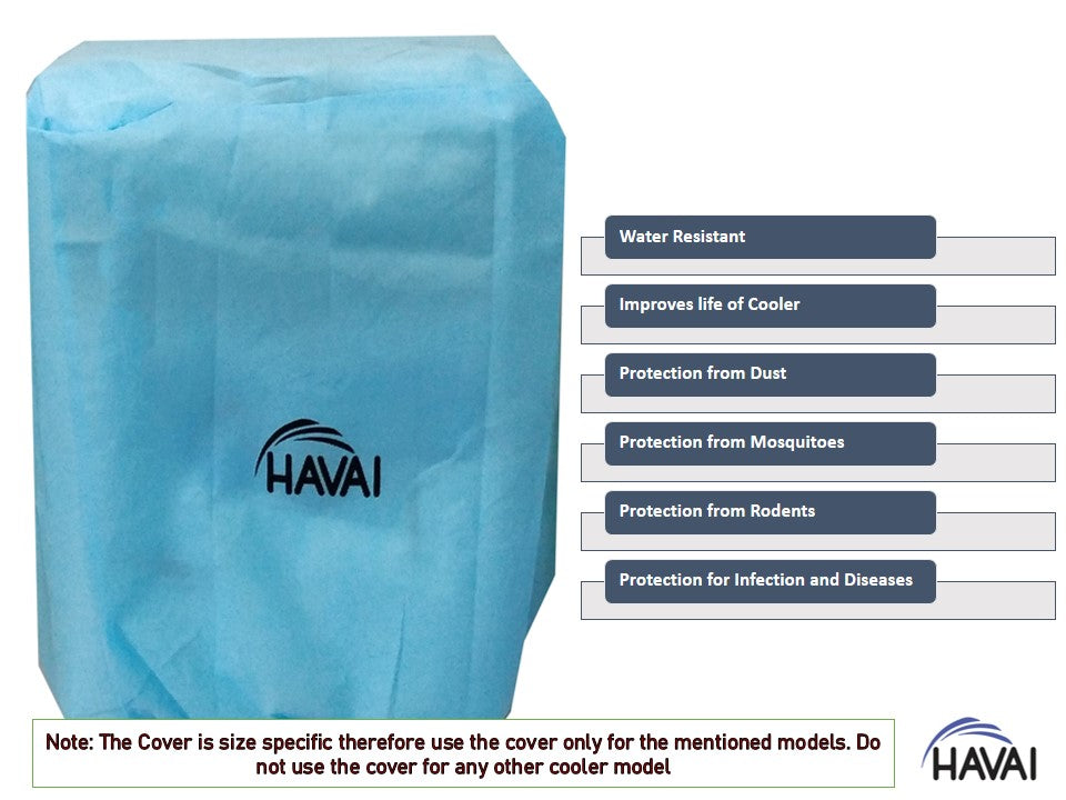 HAVAI Anti Bacterial Cover for Orient Chillmaster 22 Litre Personal Cooler Water Resistant.Cover Size(LXBXH) cm: 40 X 29 X 80