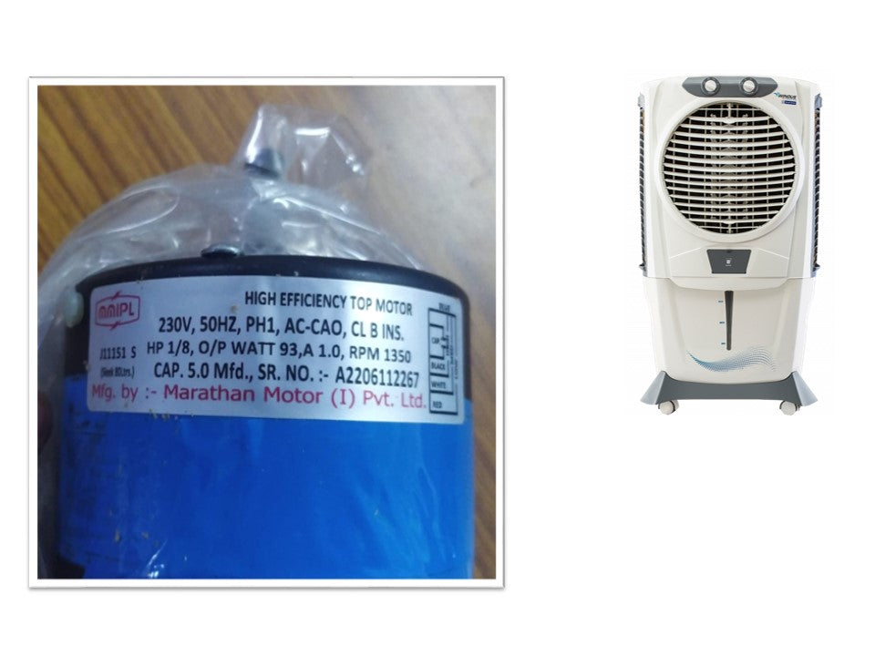 Main/Electric Motor - For Bluestar Aura 80 Litre Desert Cooler