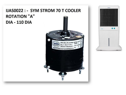 Main/Electric Motor - For Symphony Storm 70T Litre Desert Cooler