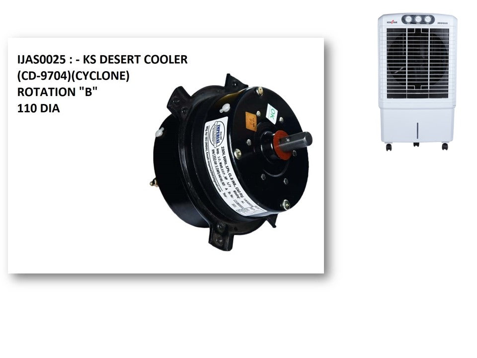 Main/Electric Motor - For Kenstar Hercules 80 Litre Desert Cooler