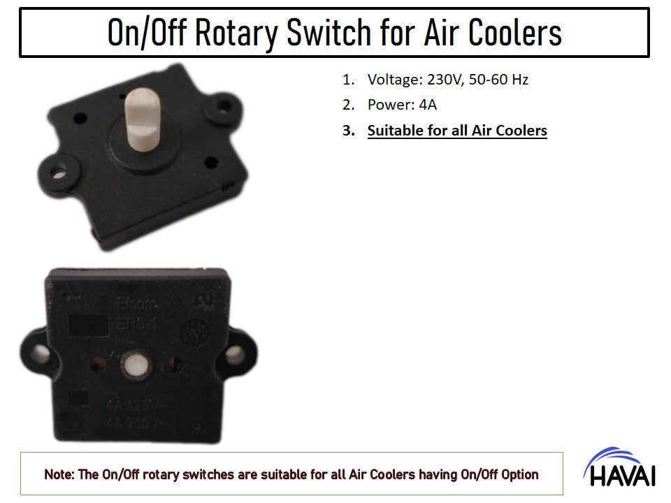 HAVAI Rotary Switch – On/Off Switch