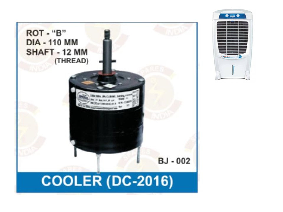 Main/Electric Motor - For Bajaj DC 2016 67 Litre Desert Cooler