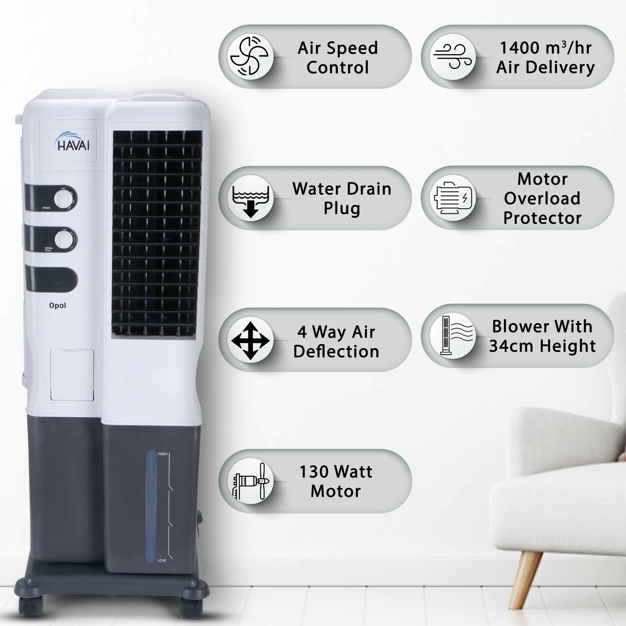 Usha tower shop air cooler