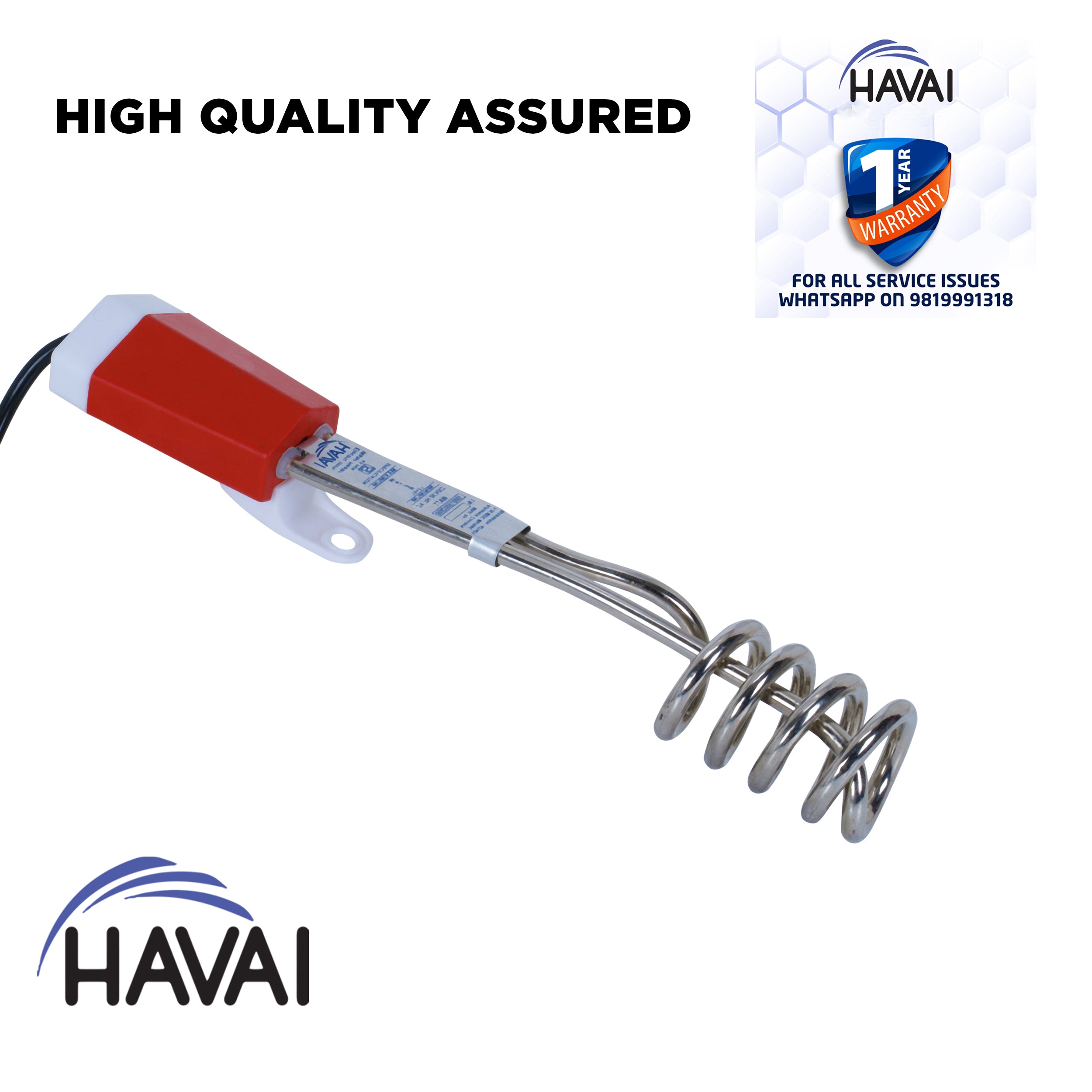 HAVAI Immersion Rod - Metal, 1500 W