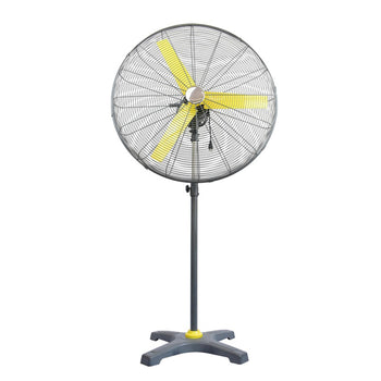 HAVAI BLDC Pedestal Fan 36 inch, 50% Savings on Electricity, High Velocity, Heavy Duty Metal for Industrial, Commercial and Residential Use, Assembly Included